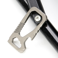 Titanium Carabiner Key Chain Holder Anti-Lost